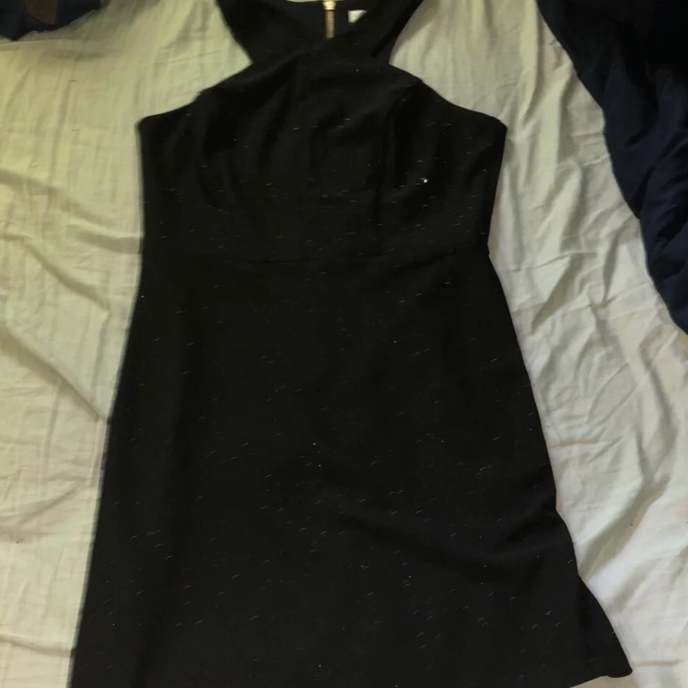 Glittery Black Dress
